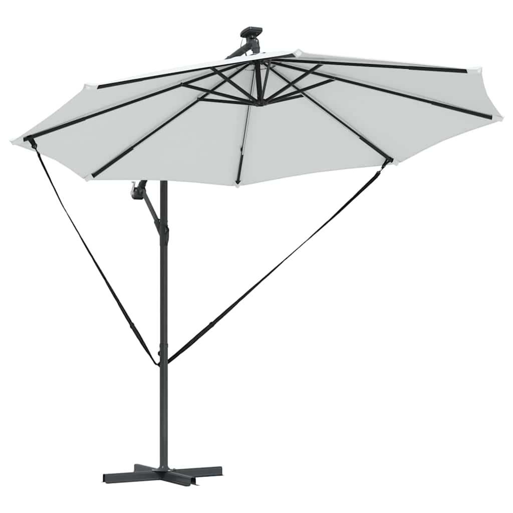 Guarda-sol de Bananeira Cantilever Areia 294 x 294 x 248 cm