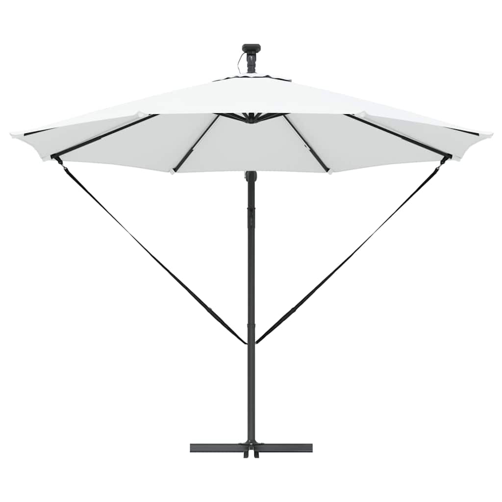 Guarda-sol de Bananeira Cantilever Areia 294 x 294 x 248 cm
