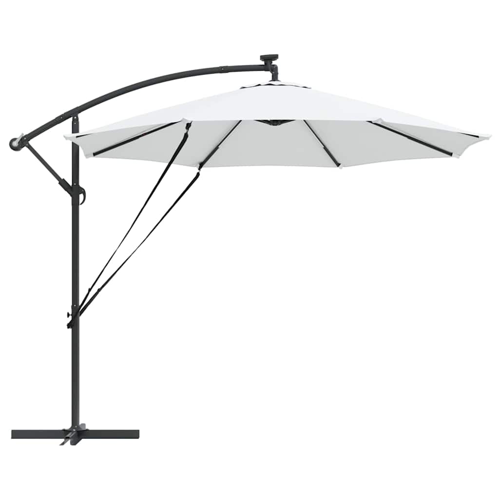 Guarda-sol de Bananeira Cantilever Areia 294 x 294 x 248 cm