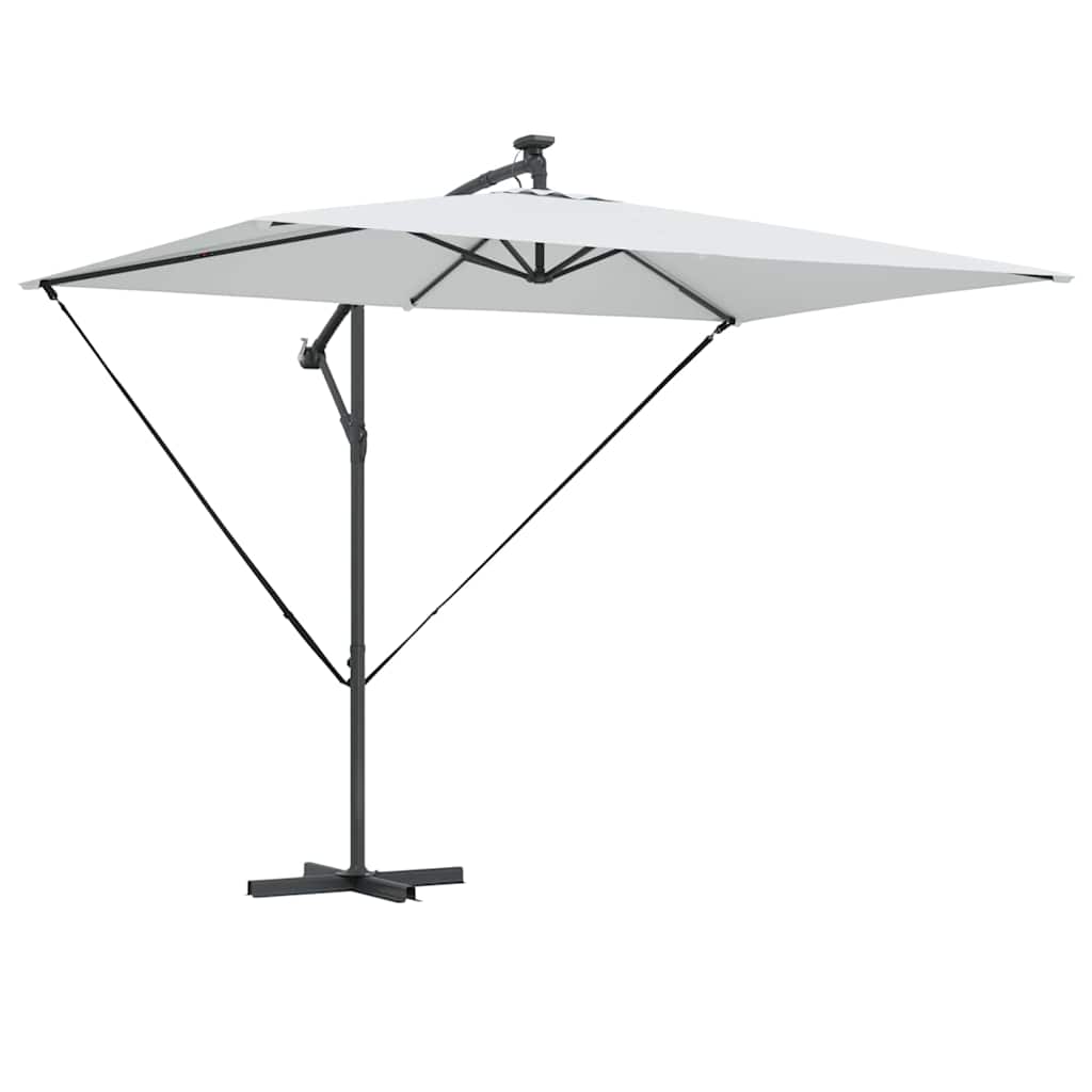 Guarda-sol de Bananeira Cantilever Areia 294 x 200 x 254 cm