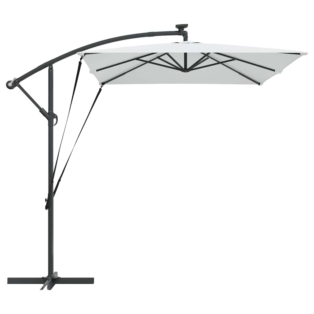 Guarda-sol de Bananeira Cantilever Areia 294 x 200 x 254 cm