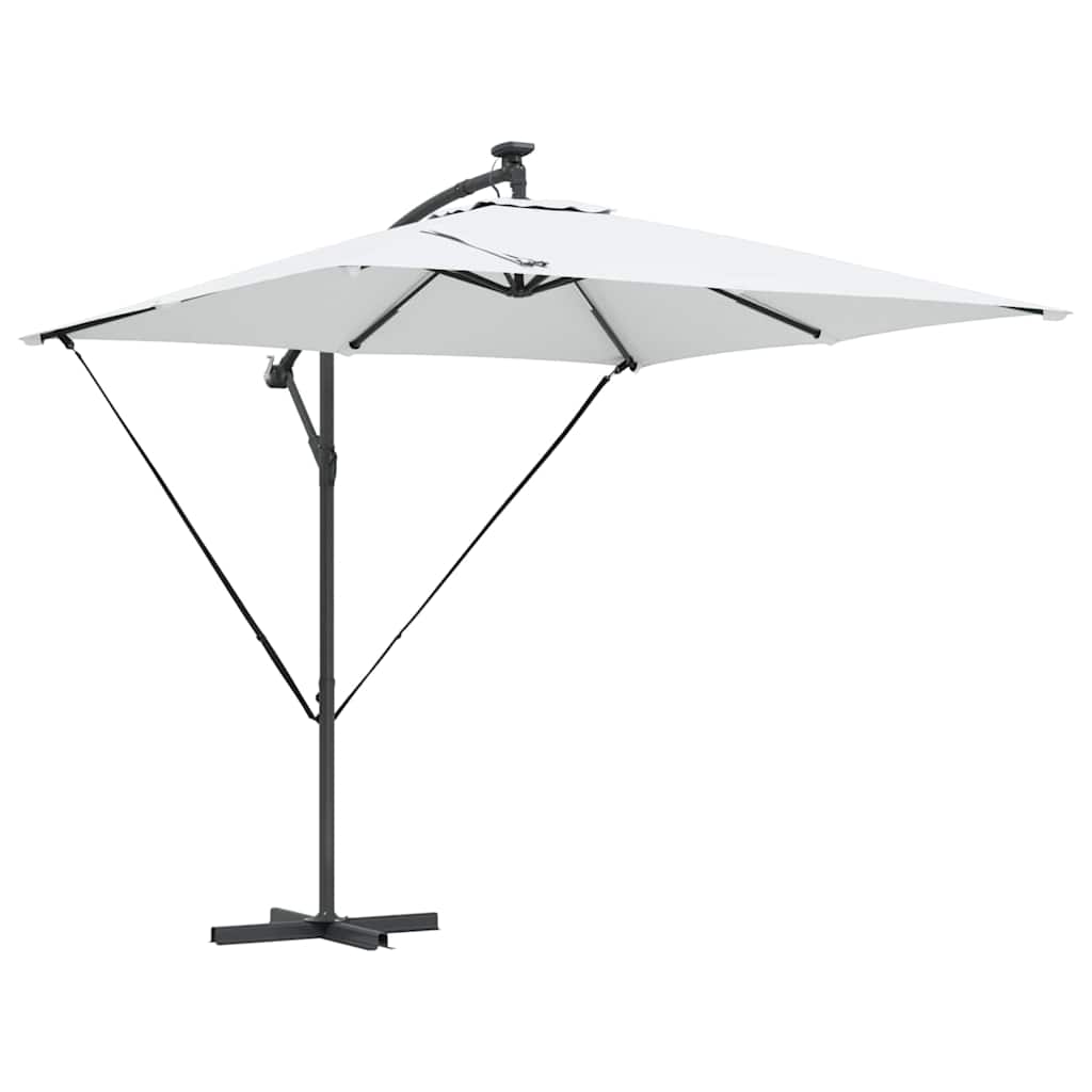 Guarda-sol de Bananeira Cantilever Areia 249 x 249 x 250 cm