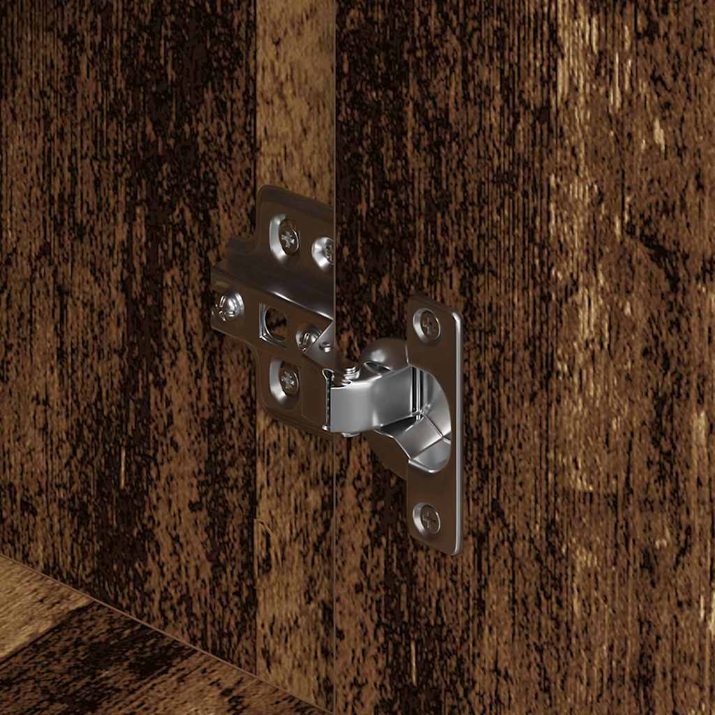 Aparadores com gaveta 2 pcs Madeira antiga 60 x 31 x 84 cm