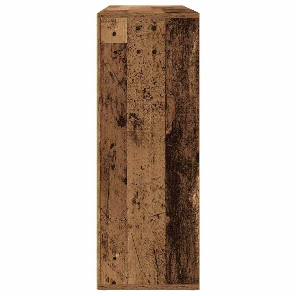 Aparadores com gaveta 2 pcs Madeira antiga 60 x 31 x 84 cm