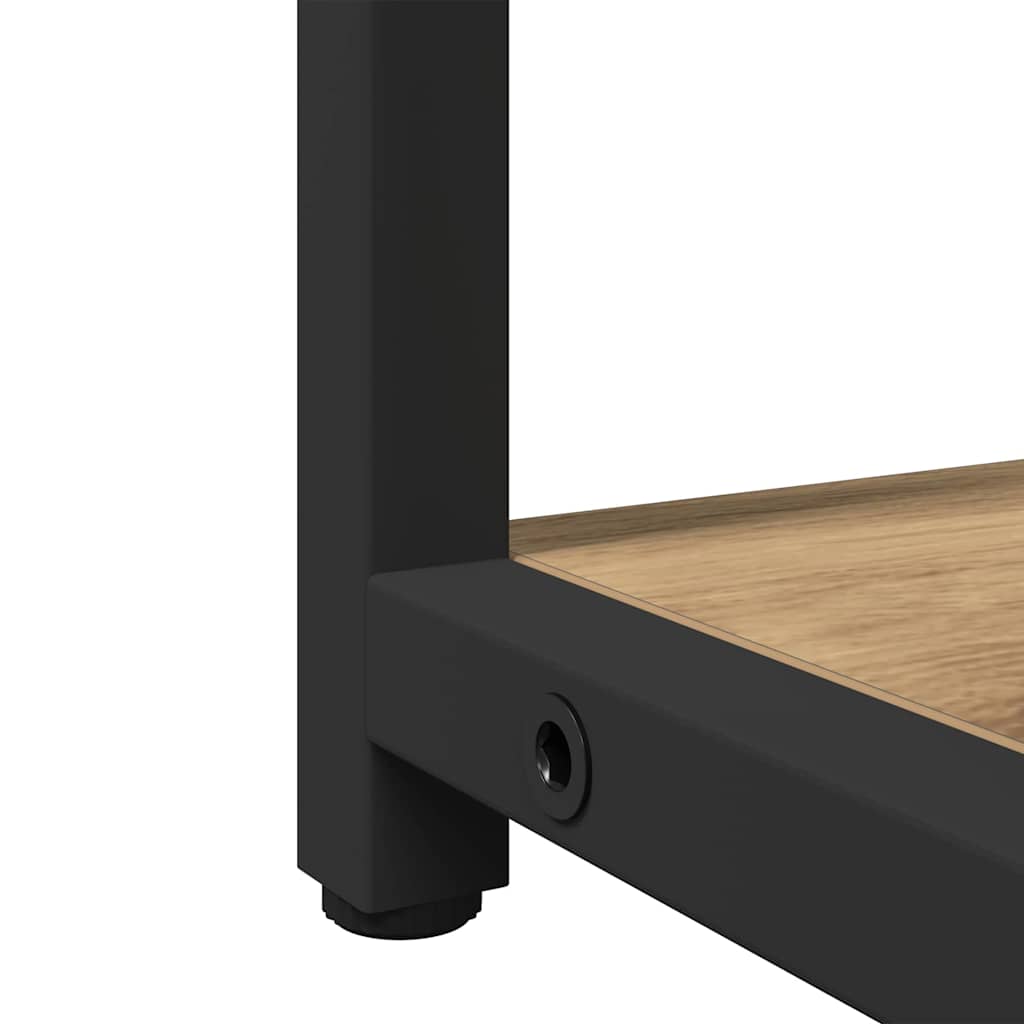 Móveis para Banheiro 3 pcs Castanho Madeira processada