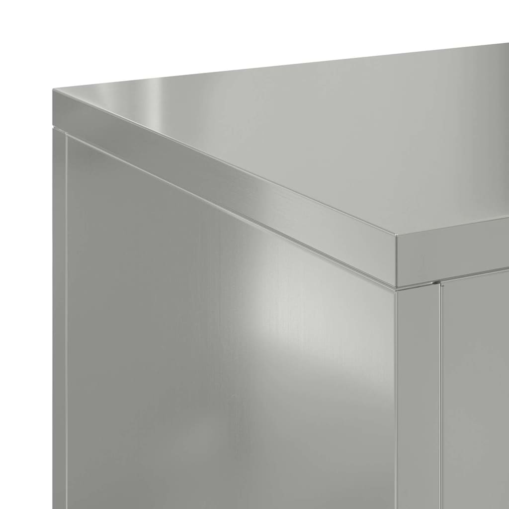 Suporte para Plantas 2 pcs Prateado 24 x 24 x 35 cm