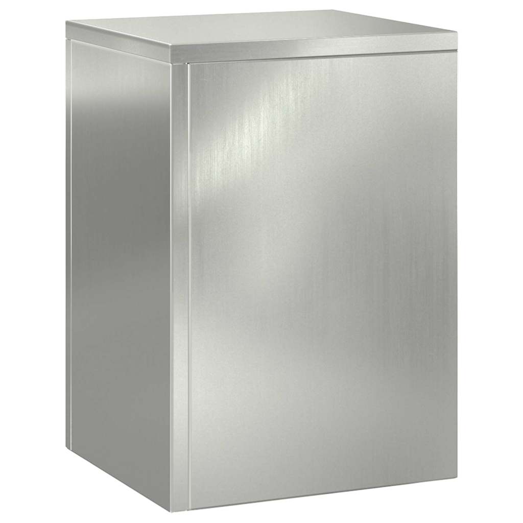 Suporte para Plantas 2 pcs Prateado 24 x 24 x 35 cm