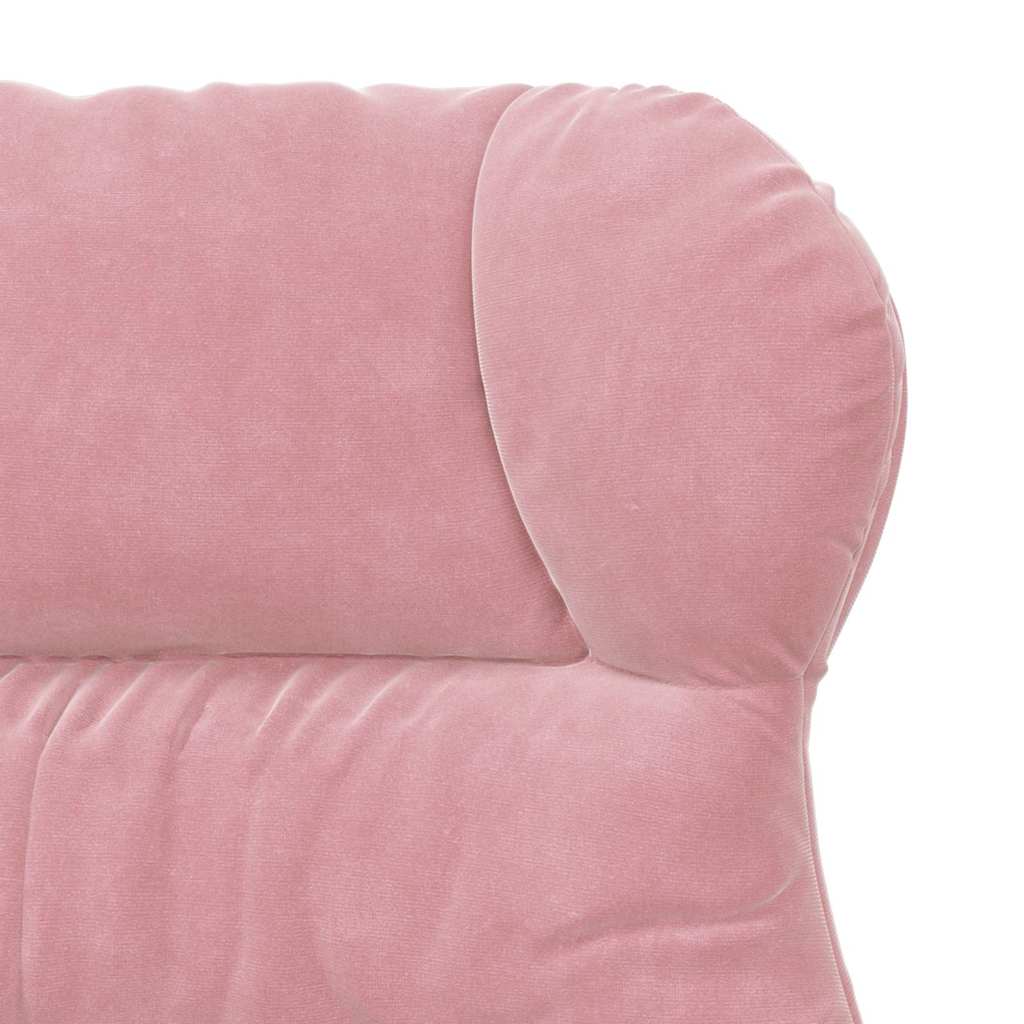 poltrona Rosa 69 x 74 x 93 cm Veludo