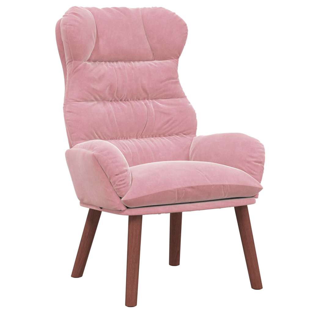 poltrona Rosa 69 x 74 x 93 cm Veludo