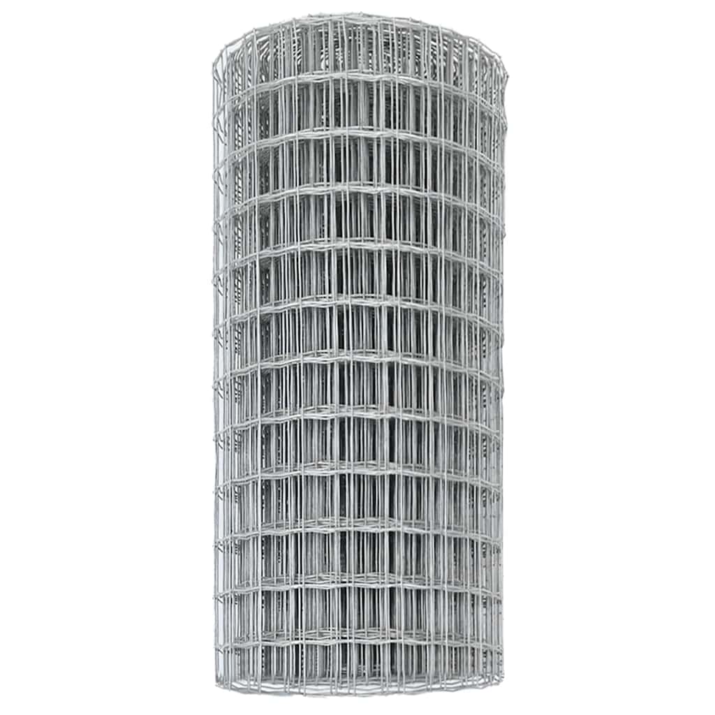 Cerca Euro Prateado 0.6 x 10 m