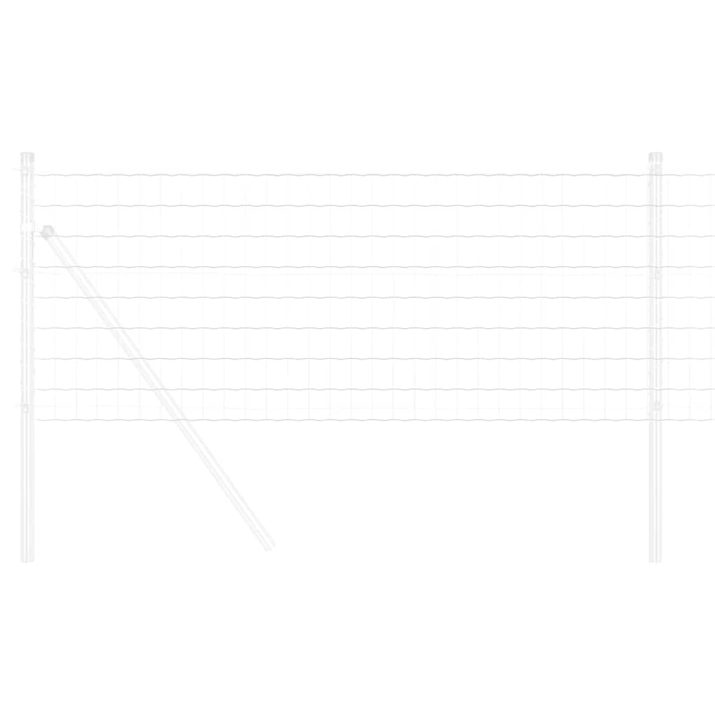 Cerca Euro Prateado 0.6 x 10 m