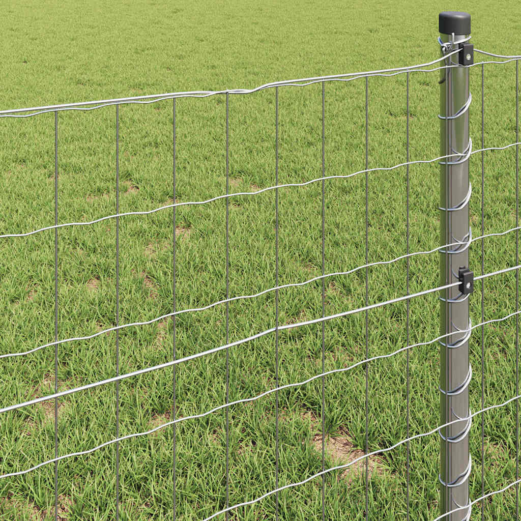 Cerca Euro Prateado 0.6 x 10 m