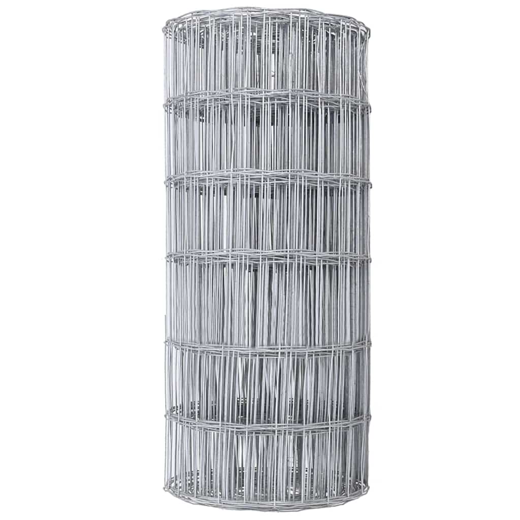 Cerca Euro Prateado 0.8 x 10 m