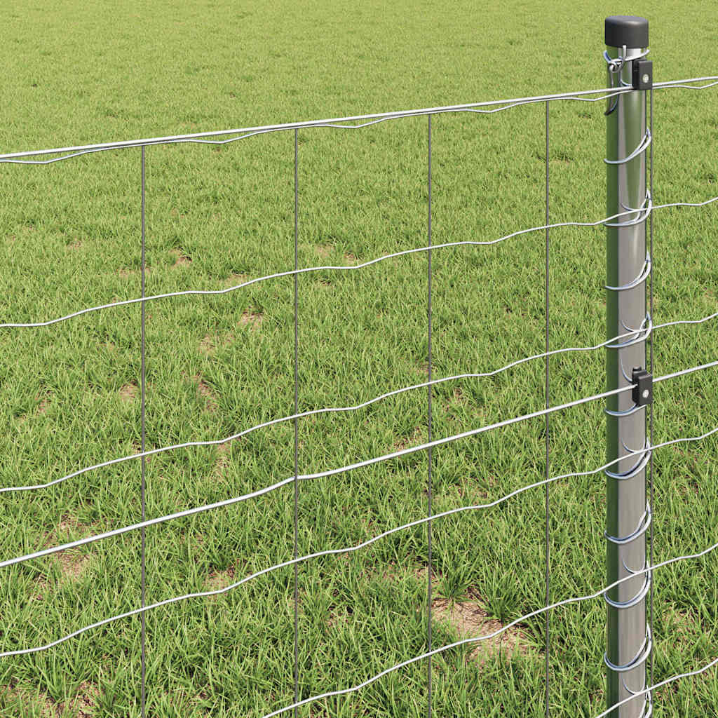 Cerca Euro Prateado 0.8 x 10 m