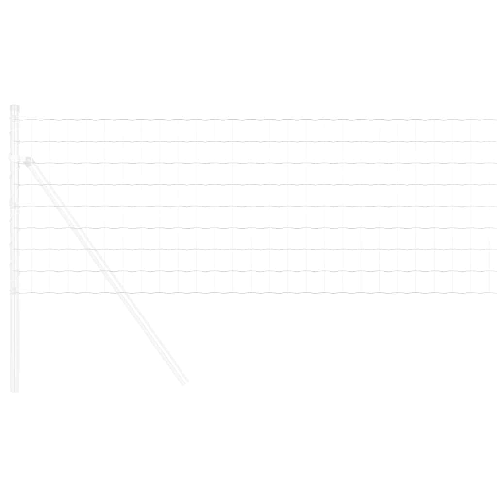 Cerca Euro Prateado 0.6 x 10 m