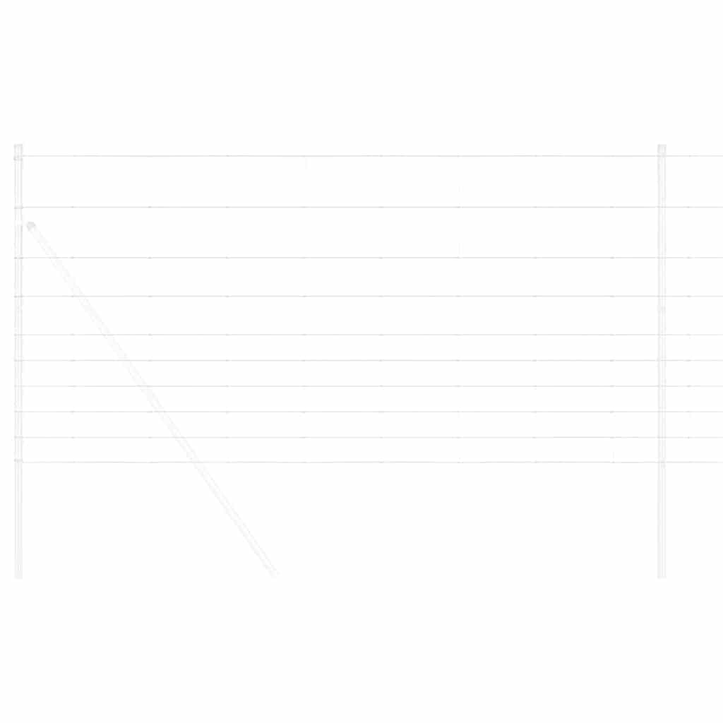 Cerca de campo Cinzeto 1.2 x 10 m Aço