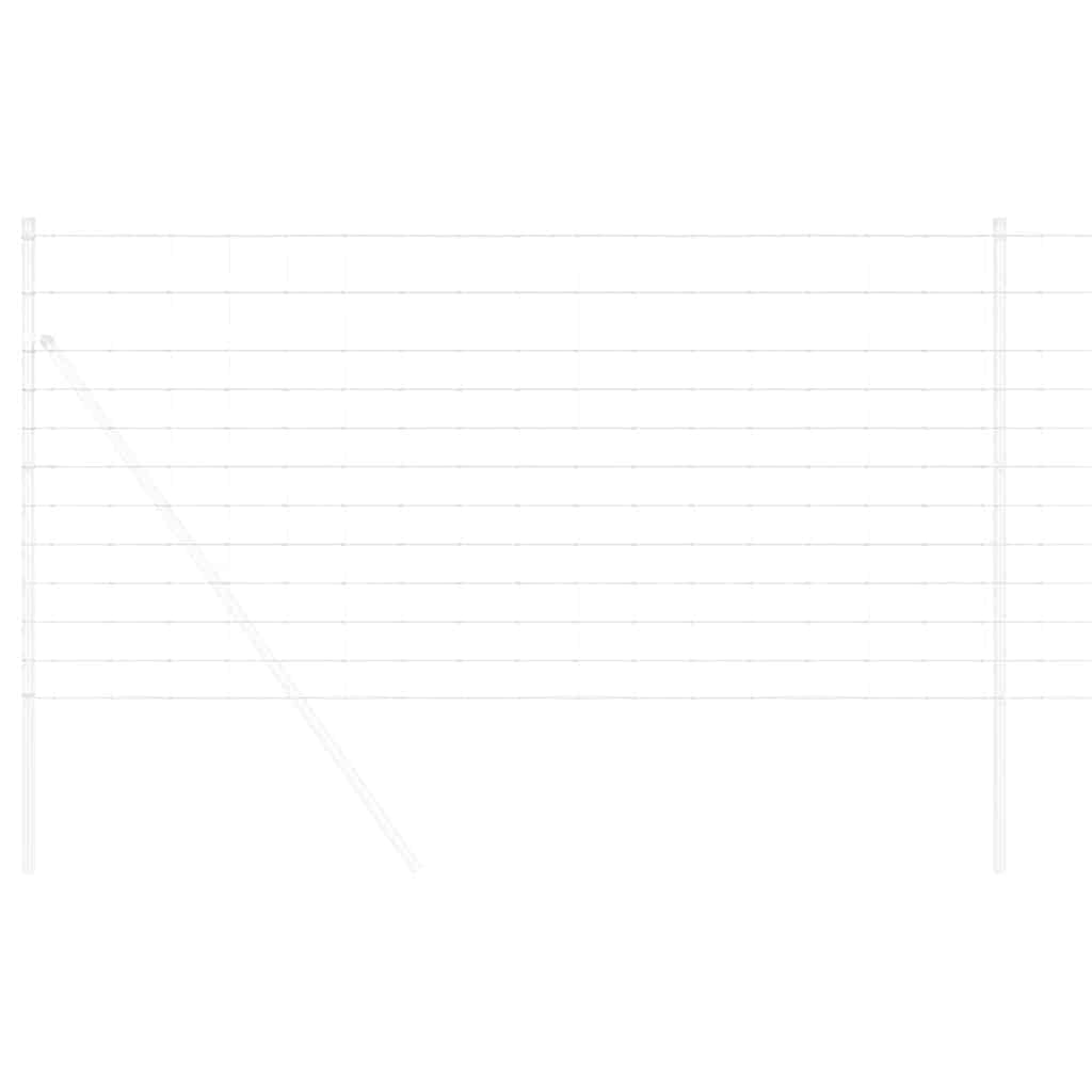 Cerca de campo Cinzeto 1.2 x 10 m Aço