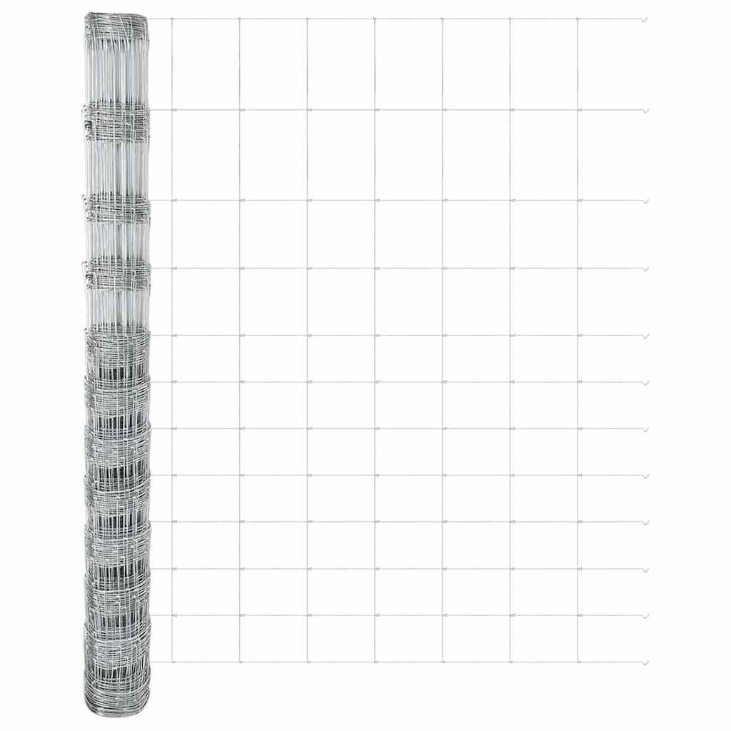 Cerca de campo Cinzeto 1.4 x 10 m Aço