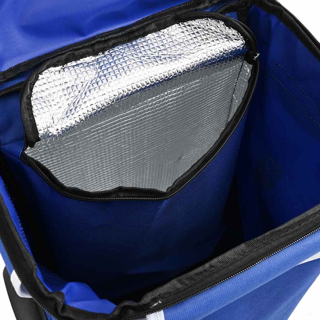 Carrinho de Compras Azul 36.5 x 46.5 x 100.5 cm Tecido Oxford