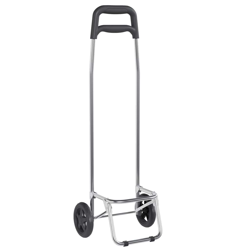Carrinho de Compras Manual Preto 35 x 28 x 92 cm Tecido Oxford