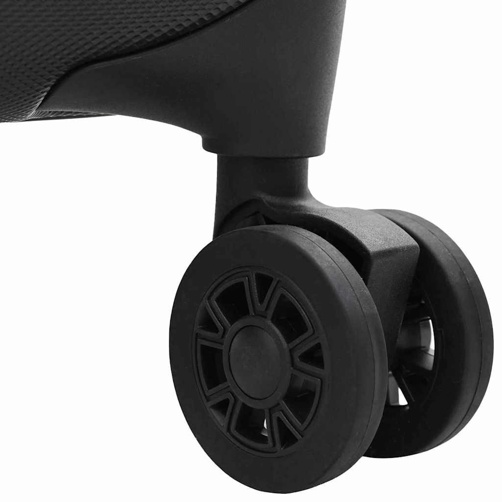 Mala com bloqueio Preto 43 x 27 x 66 cm Plástico ABS