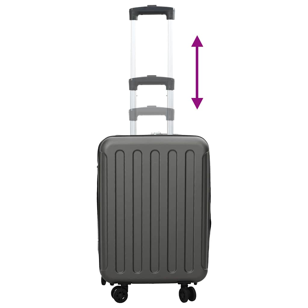 Mala Cinzento escuro 34 x 23 x 55.5 cm Plástico ABS