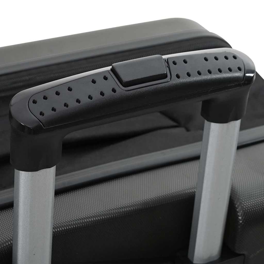 Mala com bloqueio Cinzento escuro 43 x 27 x 66 cm Plástico ABS