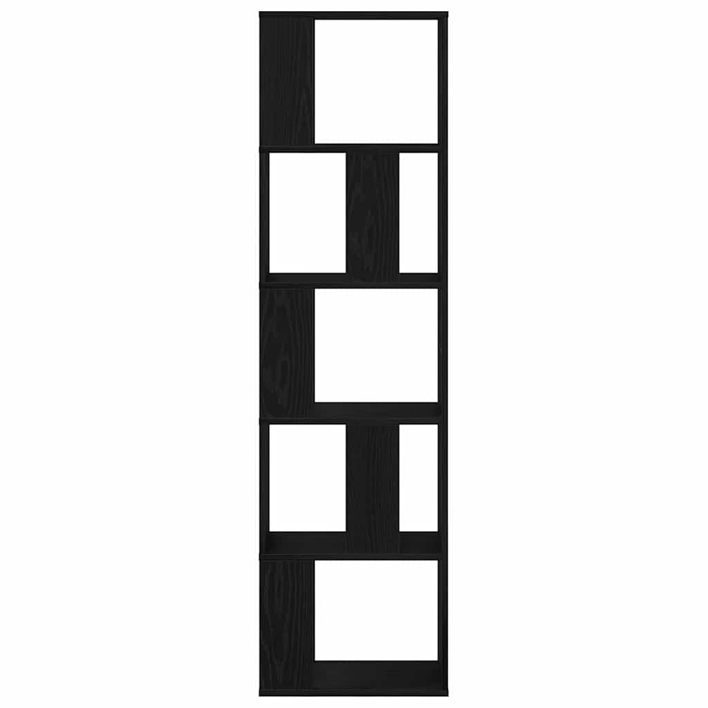 Estante Carvalho preto 45 x 23.5 x 162.5 cm Madeira processada