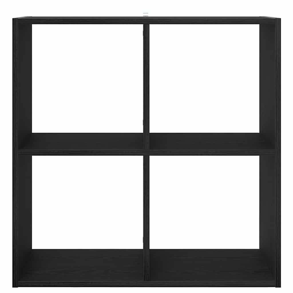 Estante Carvalho preto 68,5 x 32 x 68,5 cm Madeira processada