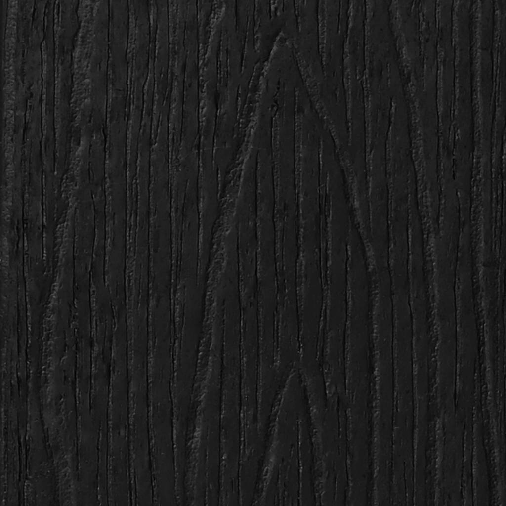 Banco de jardim com almofada Preto 120 x 59 x 88cm HDPE