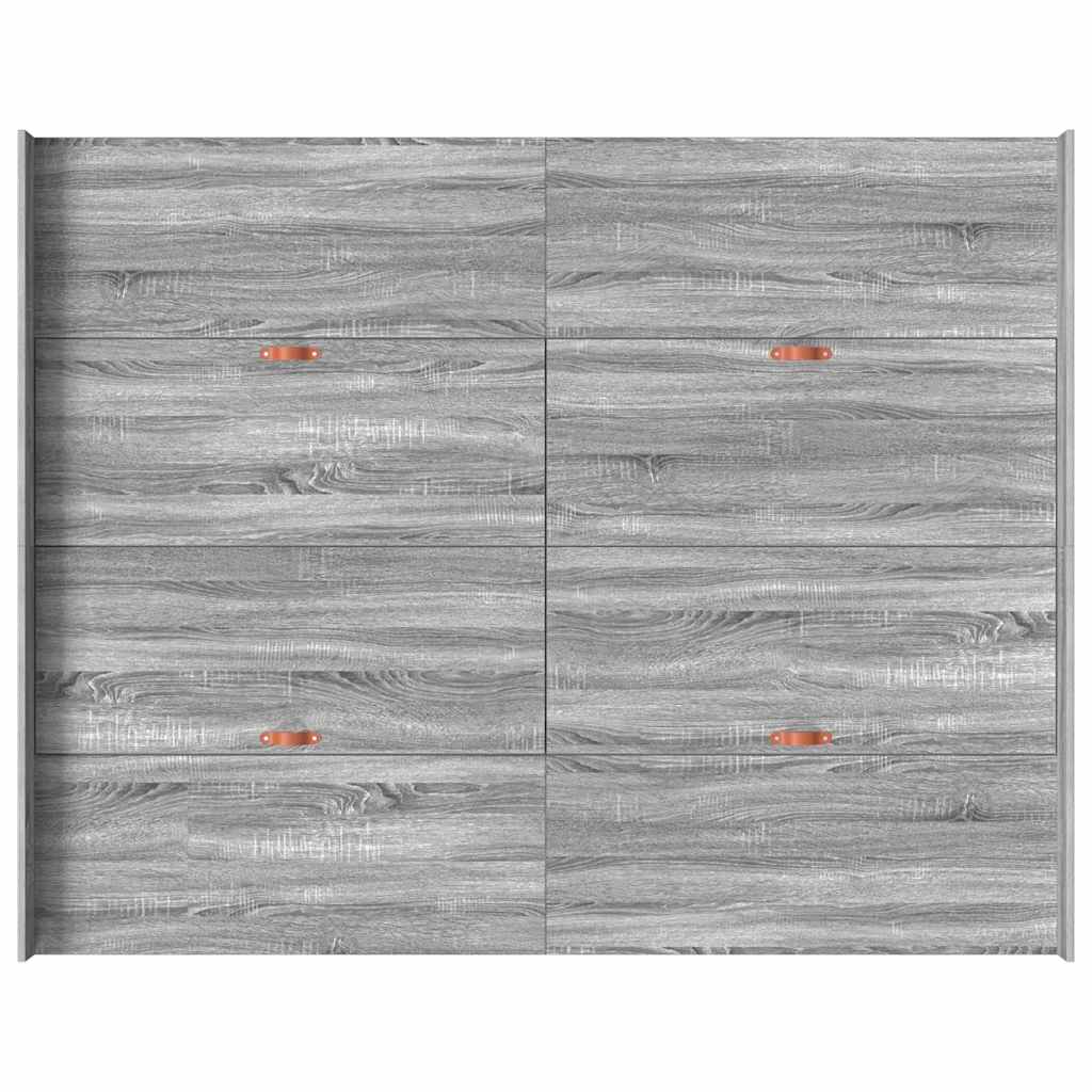 Estrutura de cama com arrumação Sonoma cinzento 135 x 190 cm