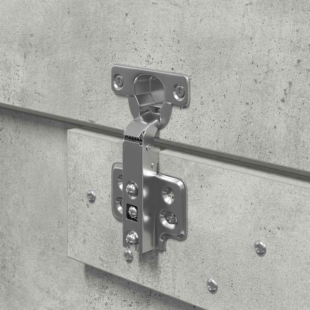 Estrado de cama com arrumação Cinzento 140 x 200 cm