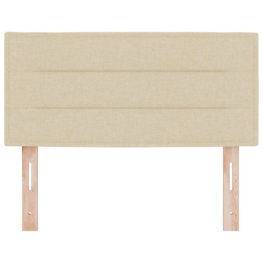 Cabeceira Outros com cabeceira Creme 90 cm tecido