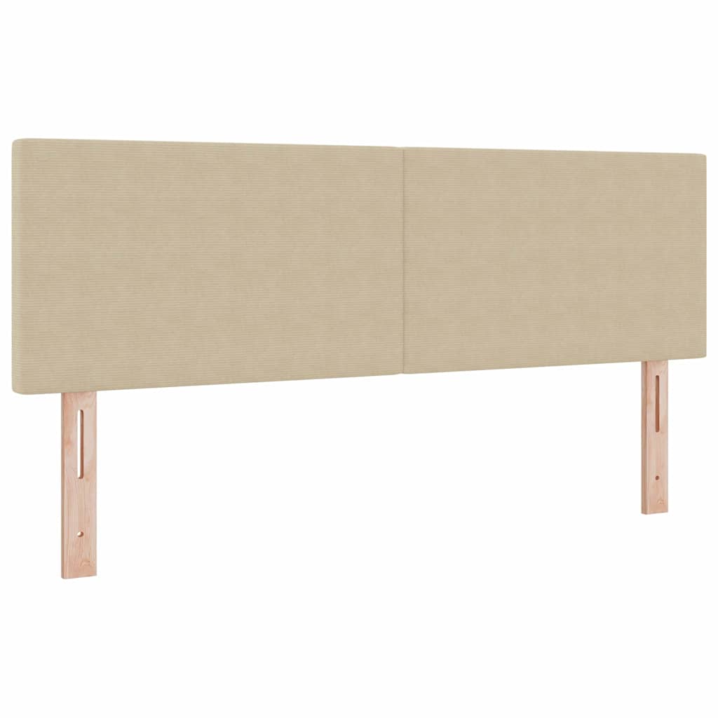 Cabeceira Manual Verde cinza claro 160 cm Tecido em ribana