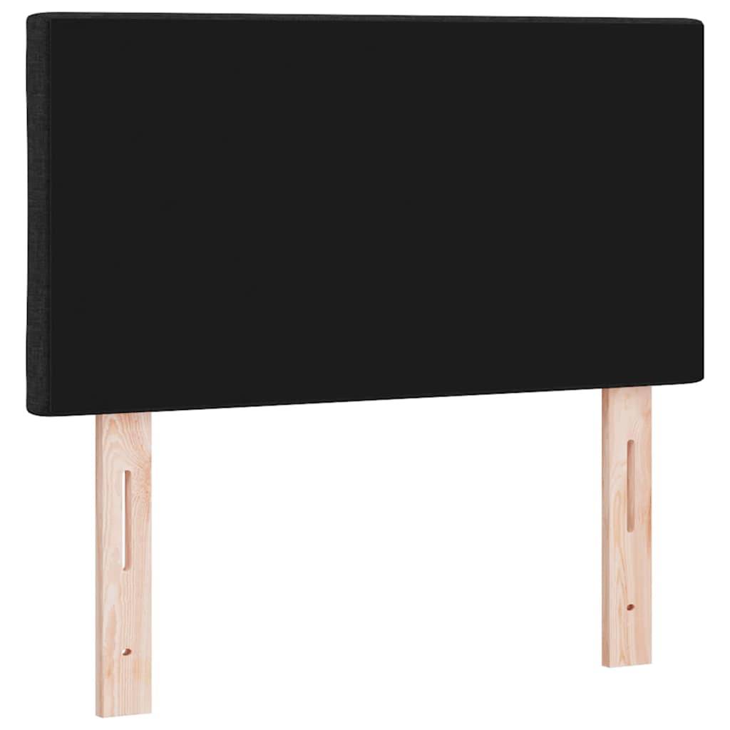 Cabeceira de Tecido Geométrico com cabeceira Preto 80 cm tecido