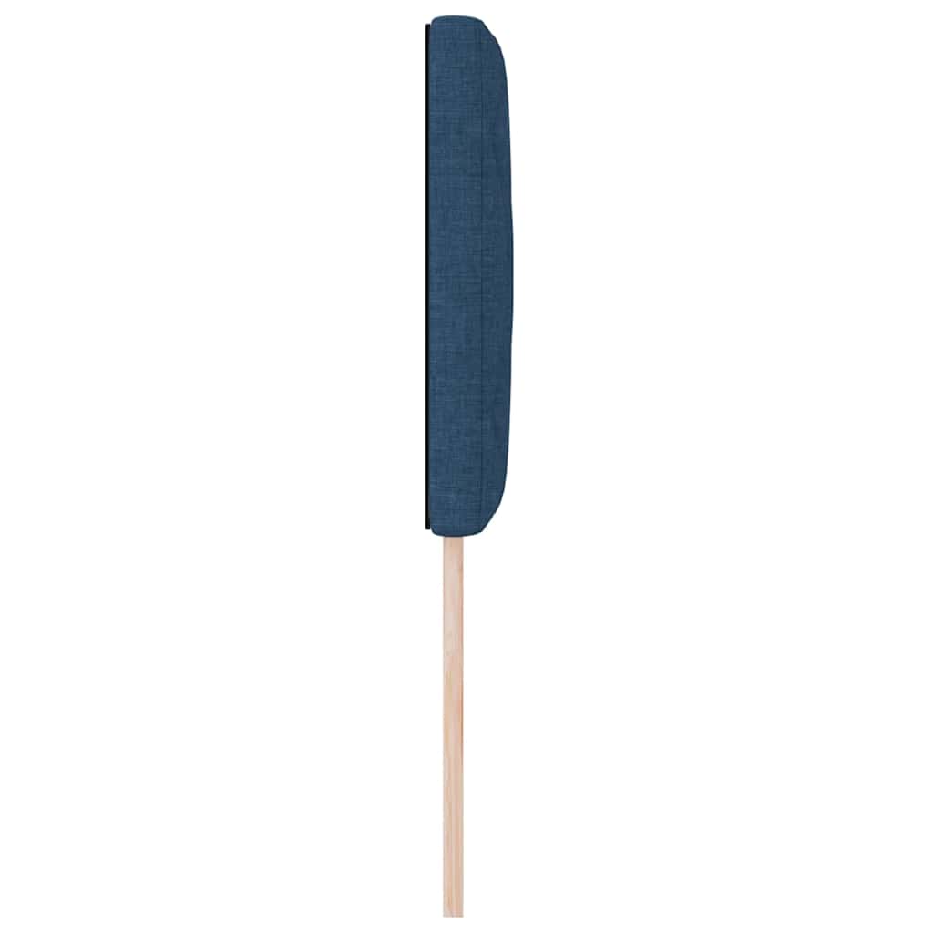 Cabeceira de Tecido Geométrico com cabeceira Azul 80 cm tecido