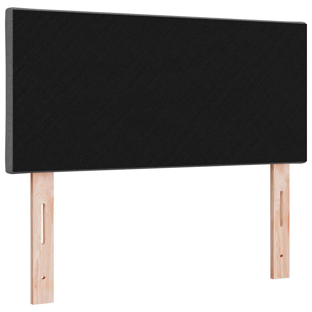 Cabeceira de Tecido Geométrico Cinza Escuro 90 cm tecido