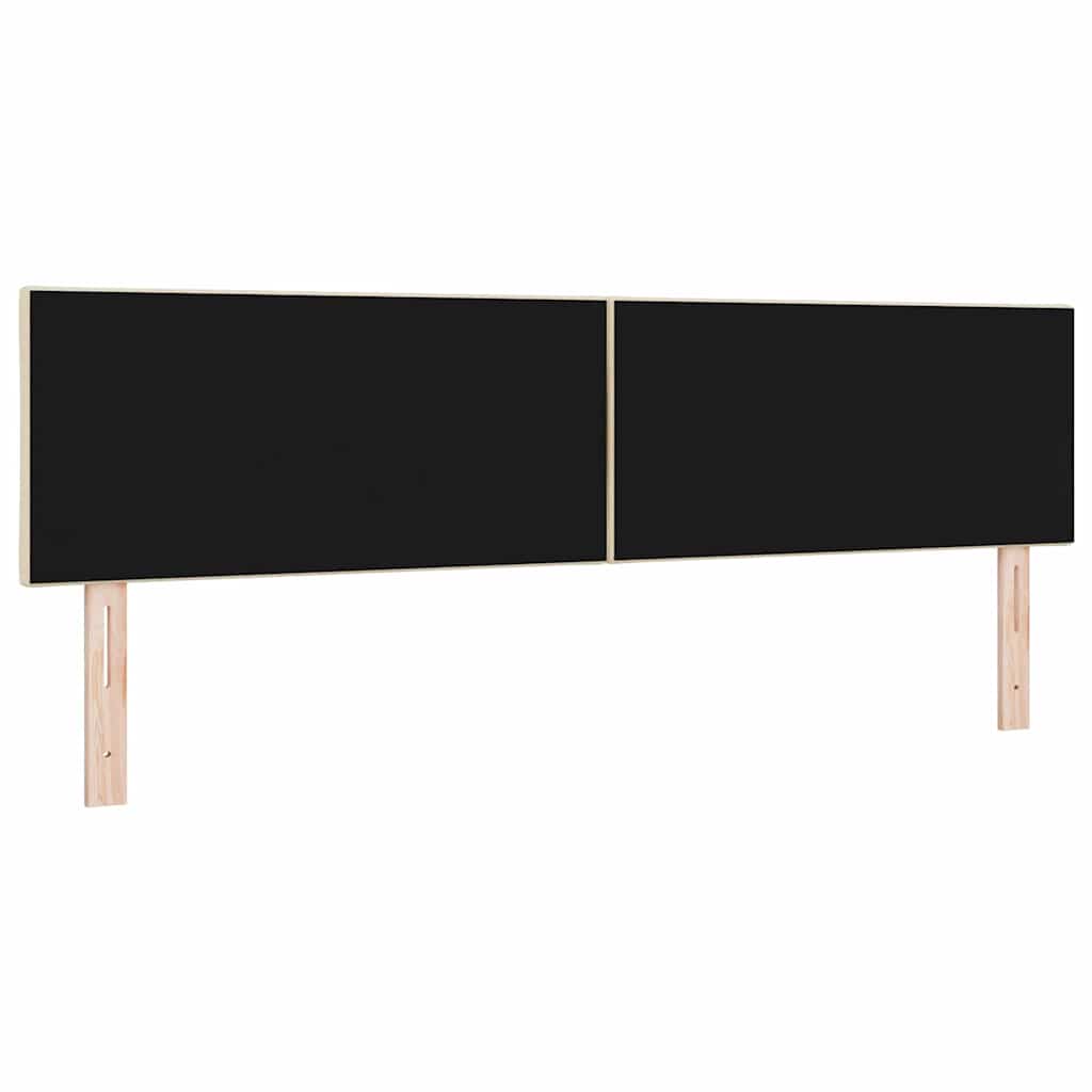 Cabeceira de Tecido Geométrico Ajustável Creme 180 cm tecido