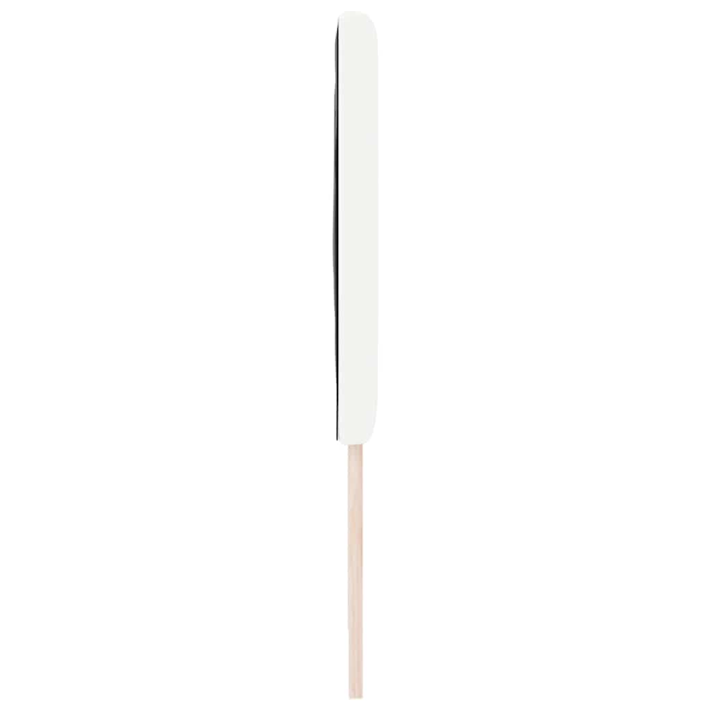 Cabeceira com luzes de tira LED com cabeceira Branco 90 cm PVC