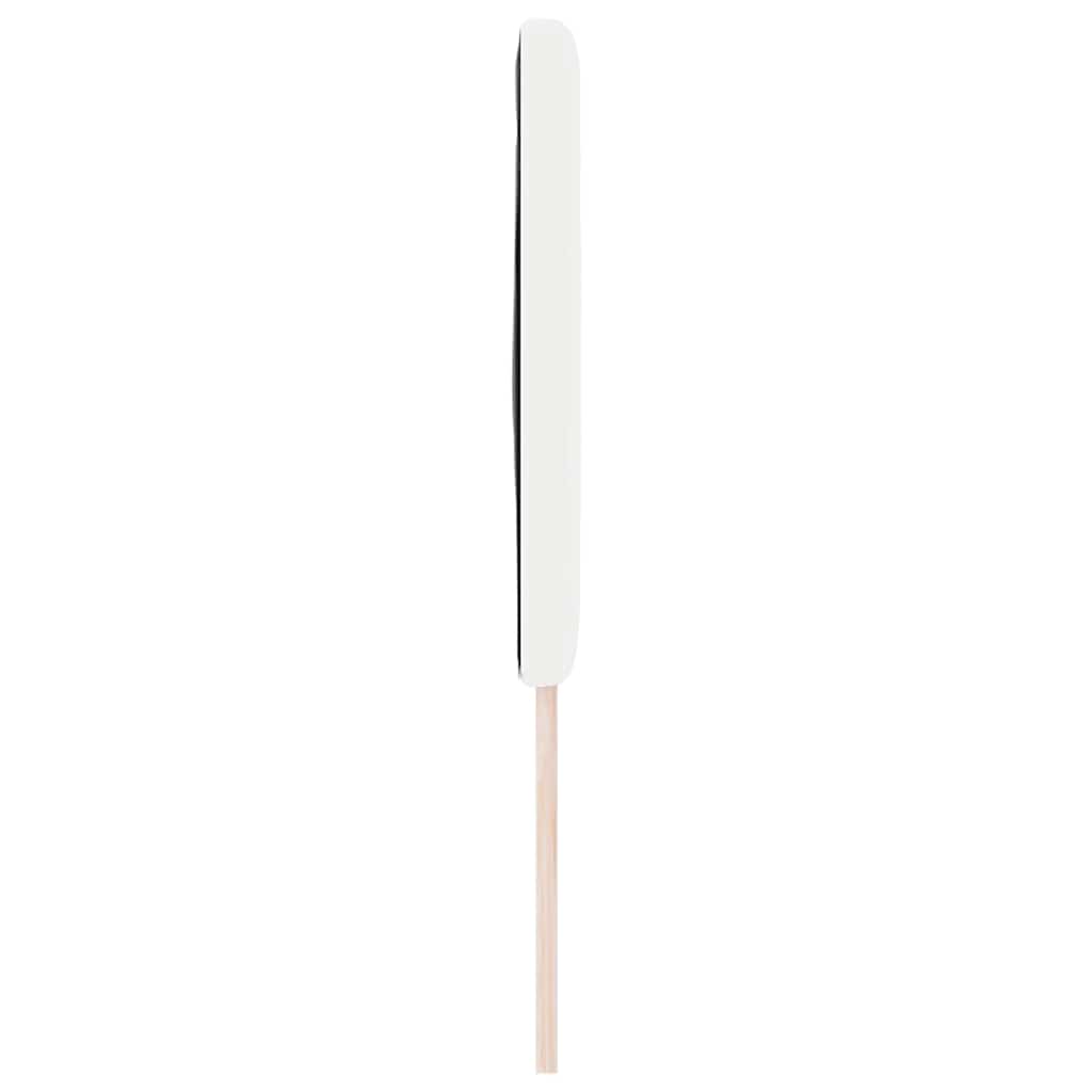 Cabeceira com luzes de tira LED com cabeceira Branco 180 cm PVC