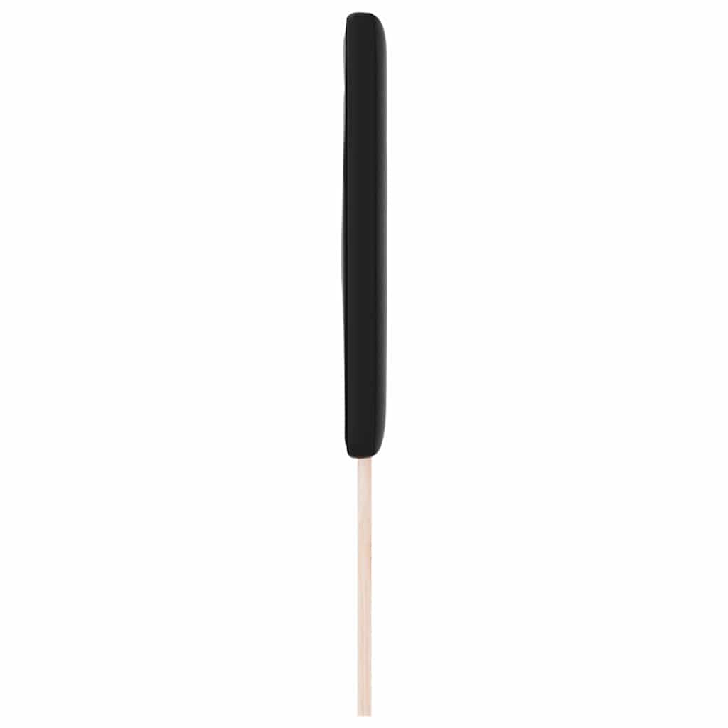Cabeceira com luzes de tira LED com cabeceira Preto 200 cm PVC