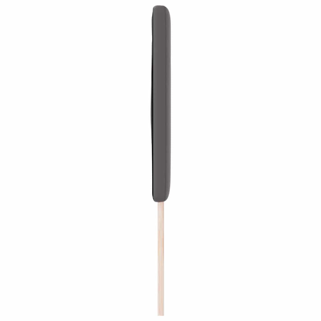 Cabeceira com luzes de tira LED Manual Cinzeto 200 cm PVC