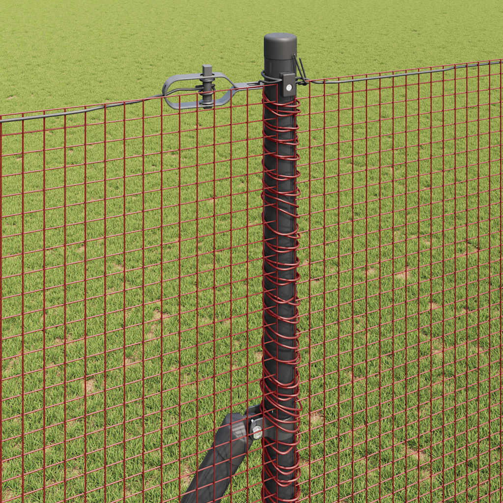 Cerca de Arame Soldado Vermelho 1.5 x 10 m Aço