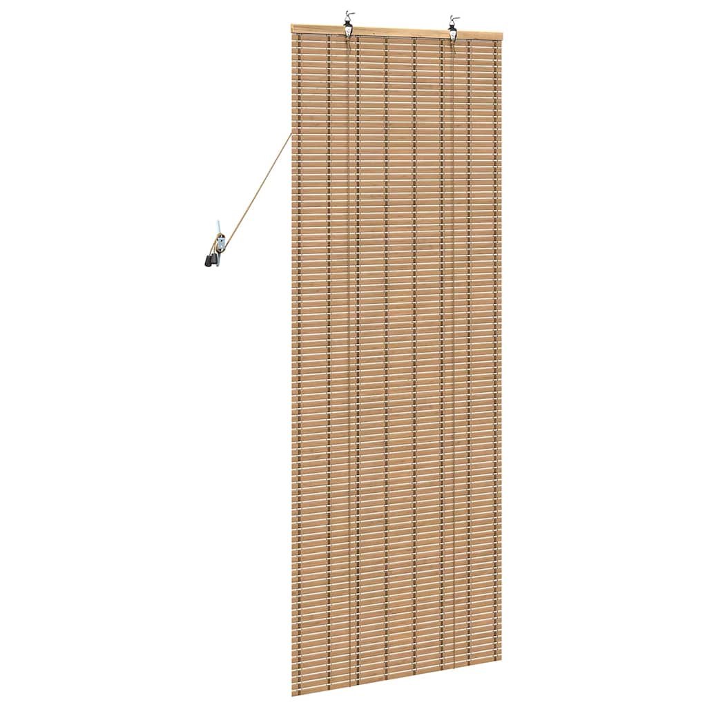 Estores de rolo Outros Manual Marrom Claro 60 x 160 cm Bambu