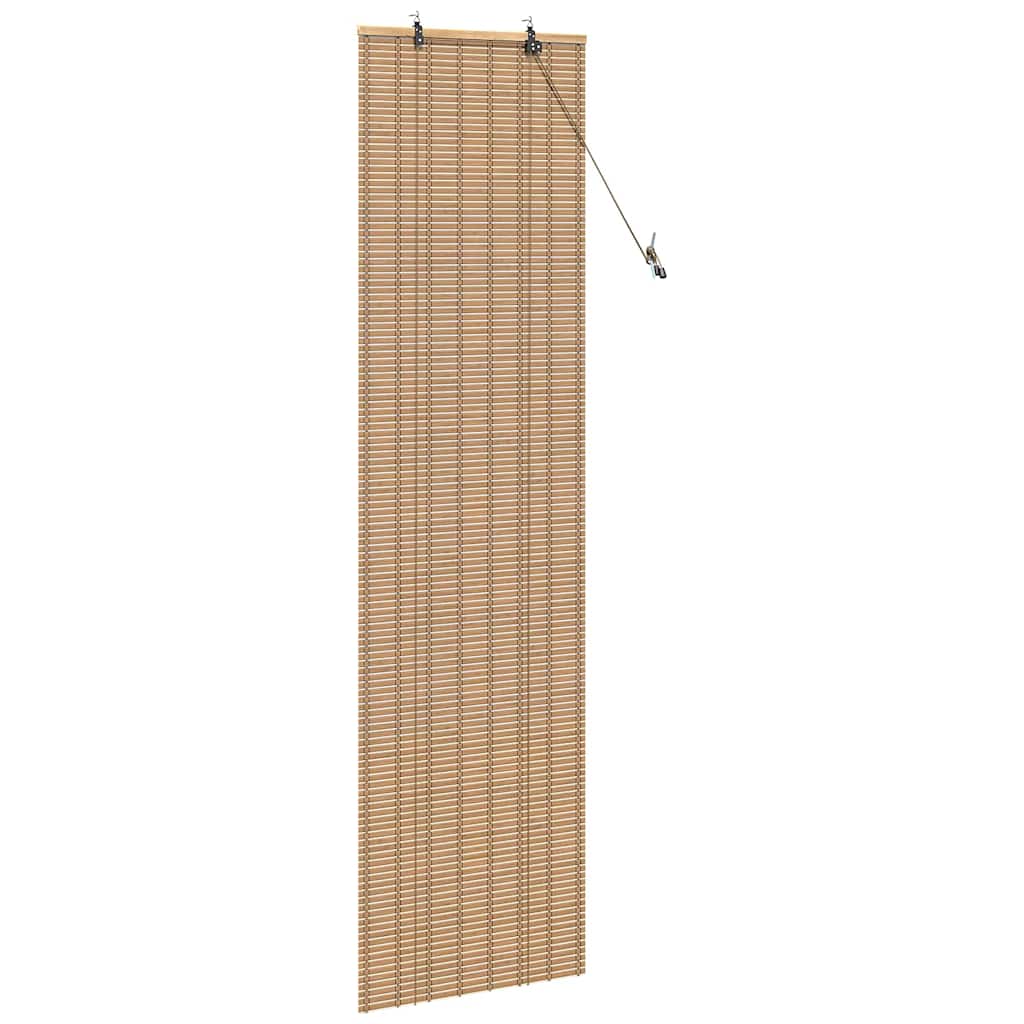 Estores de rolo Outros Manual Marrom Claro 60 x 220 cm Bambu