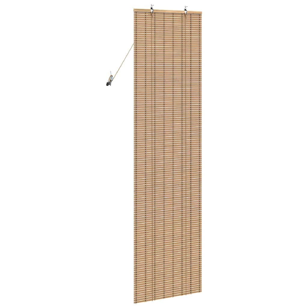 Estores de rolo Outros Manual Marrom Claro 60 x 220 cm Bambu