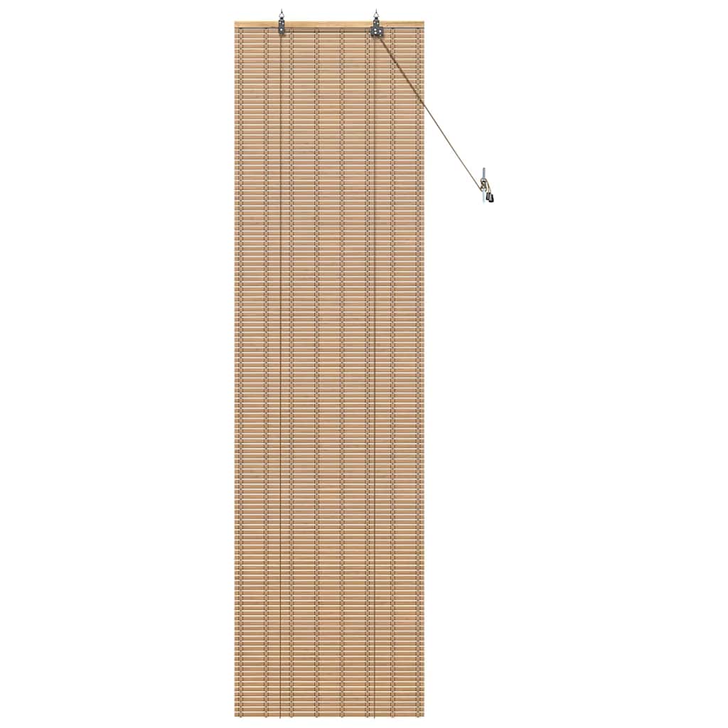 Estores de rolo Outros Manual Marrom Claro 60 x 220 cm Bambu