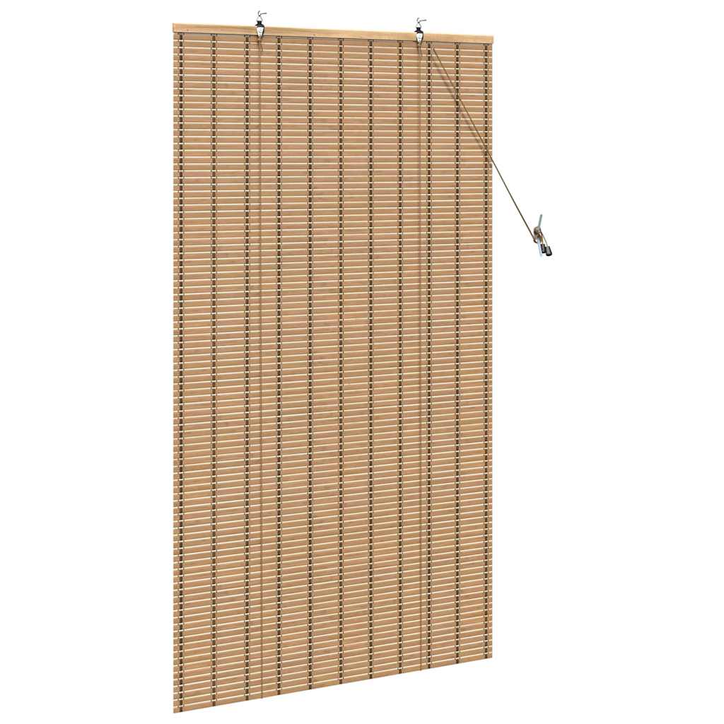 Estores de rolo Outros Manual Marrom Claro 80 x 160 cm Bambu