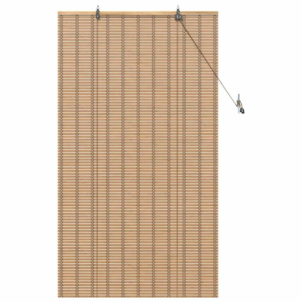 Estores de rolo Outros Manual Marrom Claro 80 x 160 cm Bambu
