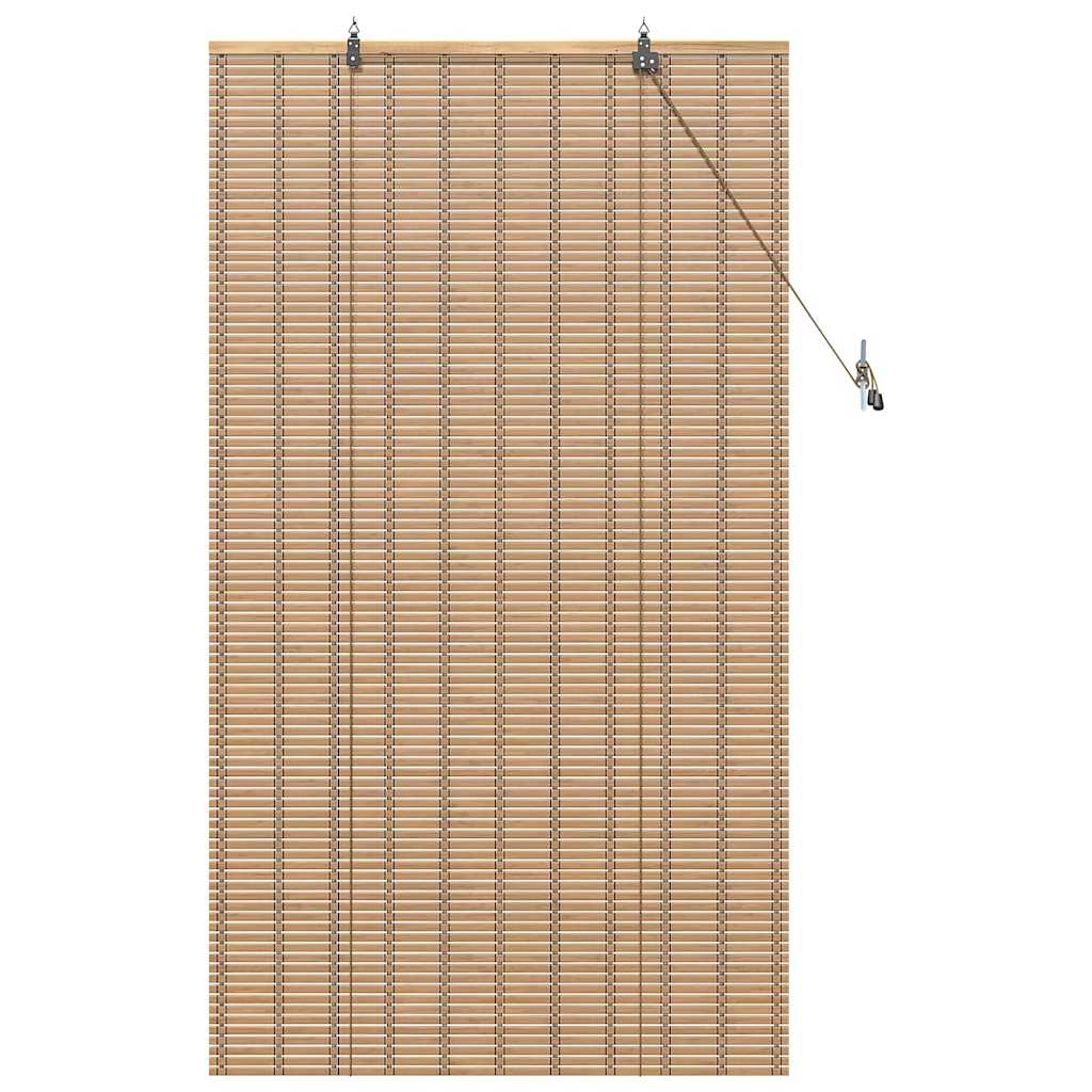 Estores de rolo Outros Manual Marrom Claro 90 x 160 cm Bambu